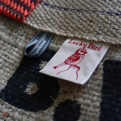 Large Coffee Sack Shopping Bag by Lucky Bird | Eco Gifts