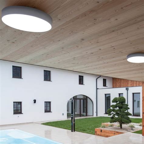 Contemporary ceiling light - BADO - MOLTO LUCE - round / aluminum / PMMA