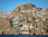 Free stock photo of battery, colorful houses, newfoundland