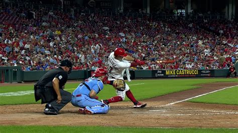 Mark Kolozsvary hits his first career homer | 07/23/2022 | Cincinnati Reds