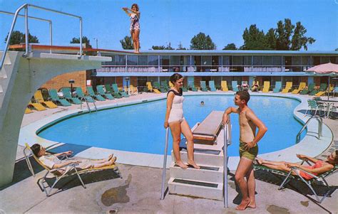 Americana Motel, Gary, Indiana | 출처: SwellMap Arepas, Vintage Palm Springs, Vintage Hotels ...