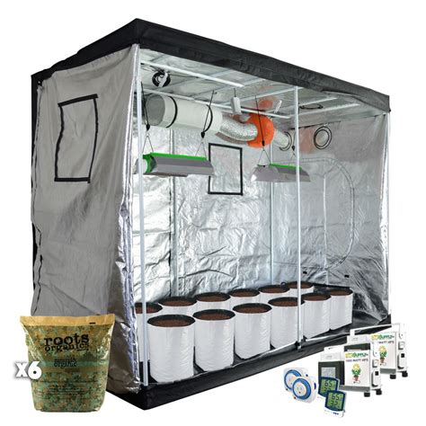 4x8 Grow Tent | Buy the AgroMax 4x8 Grow Tent Setup for Large Gardens | HTG Supply