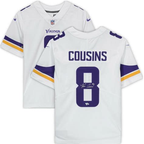 Kirk Cousins Signed Minnesota Vikings Jersey (Fanatics Hologram) | Pristine Auction