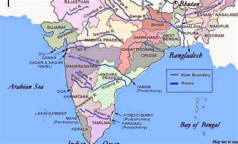 RIVERS OF INDIA - Geography - UPSCFEVER