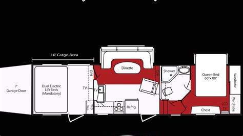 2010 Fuzion Toy Hauler Floor Plans | Wow Blog