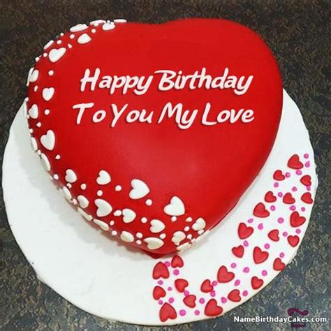 Romantic Birthday Cake for Lover: Express Your Love