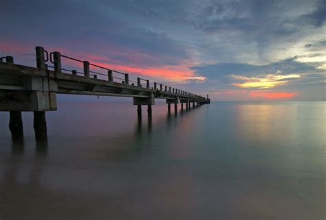 Scenic View of Sea Against Cloudy Sky · Free Stock Photo