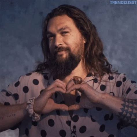 Heart Shape Heart Sign GIF - Heart Shape Heart Sign Jason Momoa ...