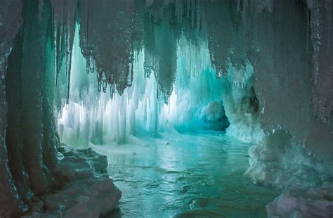 Online crop | frozen cave, nature, cave, sunlight, ice HD wallpaper | Wallpaper Flare