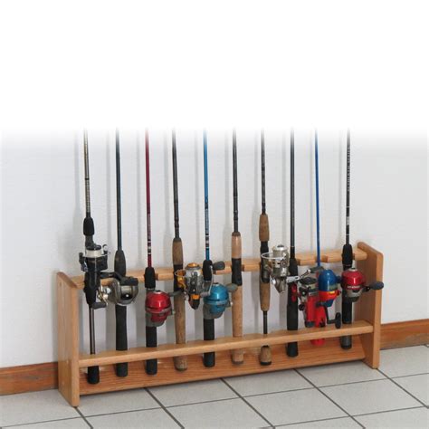 Wooden Mallet | Oak Fishing Rod Racks