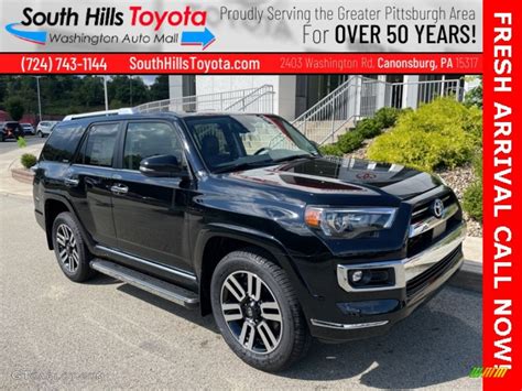 2021 Midnight Black Metallic Toyota 4Runner Limited 4x4 #142845735 ...