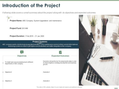 Introduction Of The Project Ppt Powerpoint Presentation Styles Graphics Tutorials | Templates ...