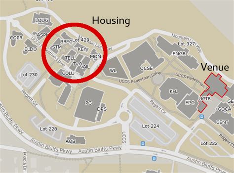 Uccs Campus Map