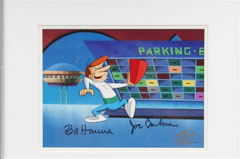 Jetsons Hanna Barbera Autographed Animation Cel | EBTH