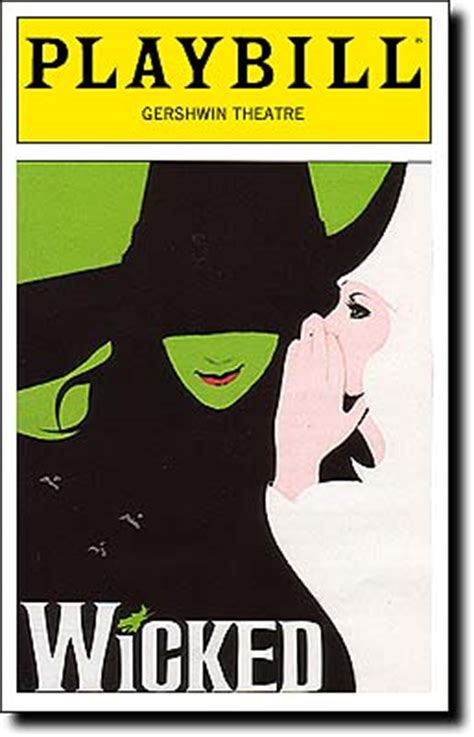 Wicked Playbill - Wicked Photo (24482249) - Fanpop