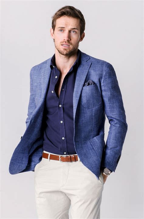 Pin by Georgette Josephs on men styles | Blue blazer men, Blue blazer outfit, Blazers for men