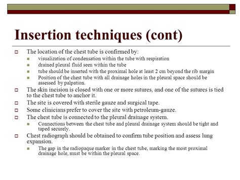 Thoracentesis Procedure Steps