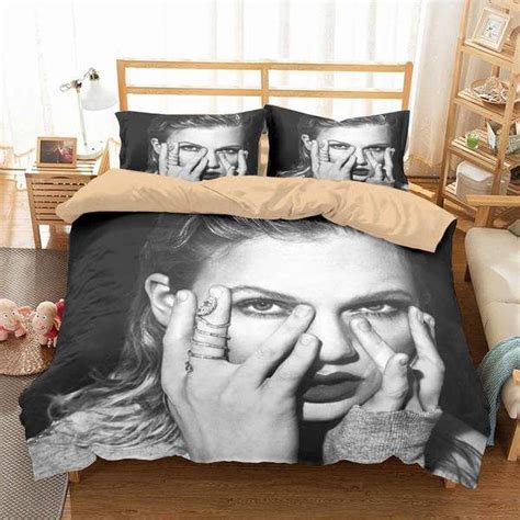 3D Customize Taylor Swift Bedding Set Duvet Cover Set Bedroom Set Bedlinen in 2020 | Duvet cover ...