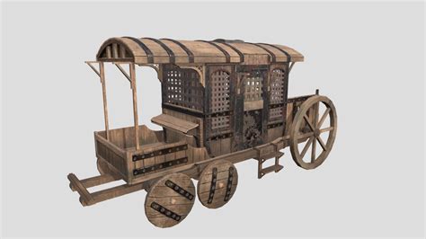 Medieval Carriage - Download Free 3D model by B4TTL3CR33D [bfed092 ...