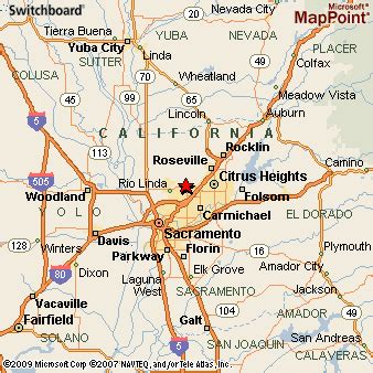 Where is North Highlands, California? see area map & more