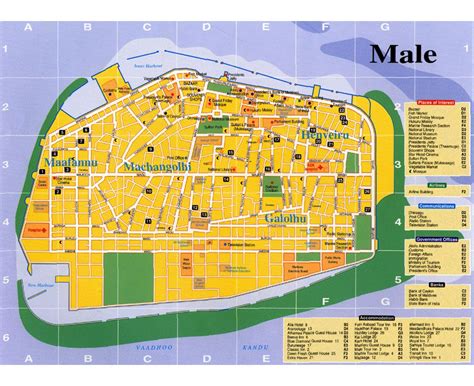 Maps of Male | Collection of maps of Male city | Maldives | Asia | Mapsland | Maps of the World