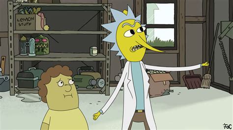 Lemongrab Rick and Morty All Three Characters Voiced by R&M Creator ...