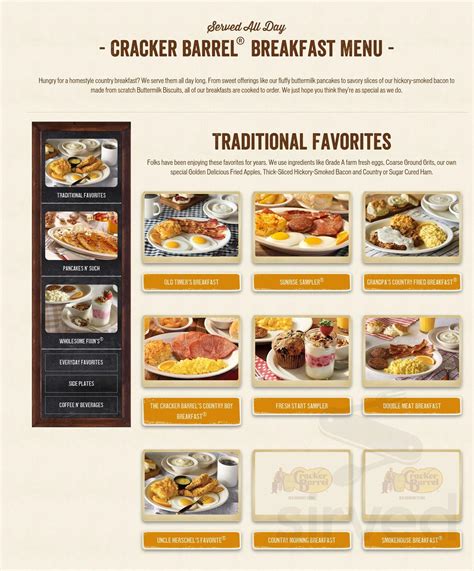 Cracker Barrel Menu Thanksgiving 2023 - Tabitomo