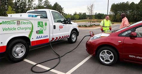 AAA Roadside Assistance Trucks to Rescue Electric Cars