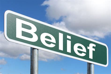 Belief - Free of Charge Creative Commons Green Highway sign image