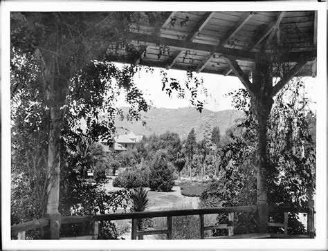 1907 Mt. Rubidoux view from White Park, Riverside Riverside County, Southern California ...