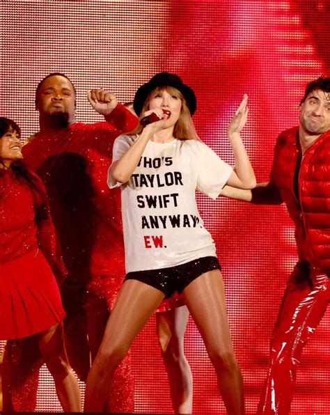 Who is Taylor Swift Anyway Ew. T-shirt Taylor Swift Taylor Swift's Eras Tour Outfit Fan Gift ...