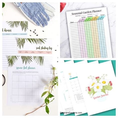 Calendars & Planners Paper & Party Supplies 8.5 x 11 Instant Printable Pdf Download Lush Garden ...