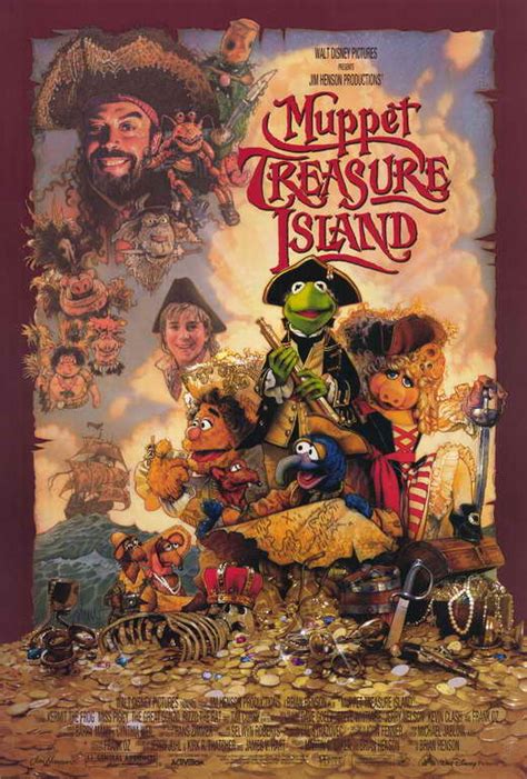 Muppet Treasure Island Movie Posters From Movie Poster Shop