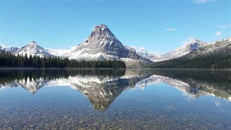 Glacier National Park: Park's First Autumn Snow: Two Medicine Lake ...