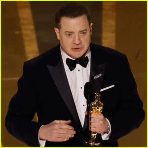 Brendan Fraser Wins Best Actor at Oscars 2023, Jokes About Living in the Multiverse in Emotional ...