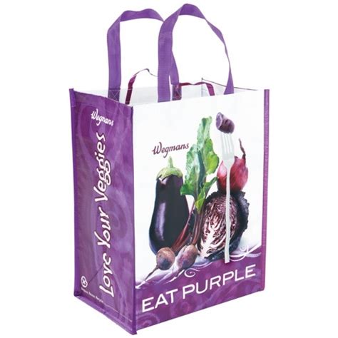 Wegmans Reusable Shopping Bag, Eat Purple | Wegmans | Wegmans, Reusable ...