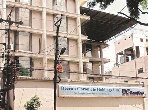 Deccan Chronicle Holdings moves Hyderabad HC against move to seize office | Company News ...