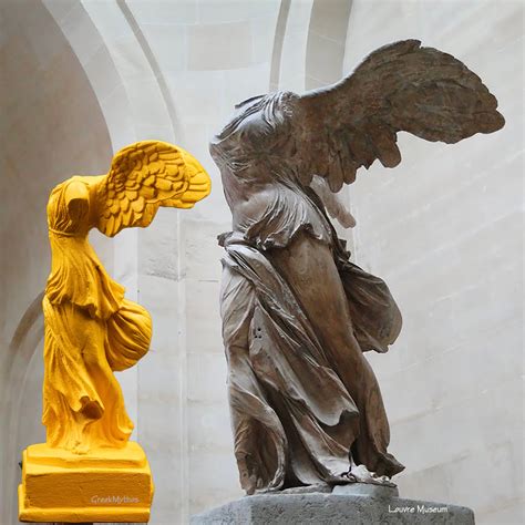 Nike of Samothrace Statue Sculpture, Greek Goddess Victory Museum ...