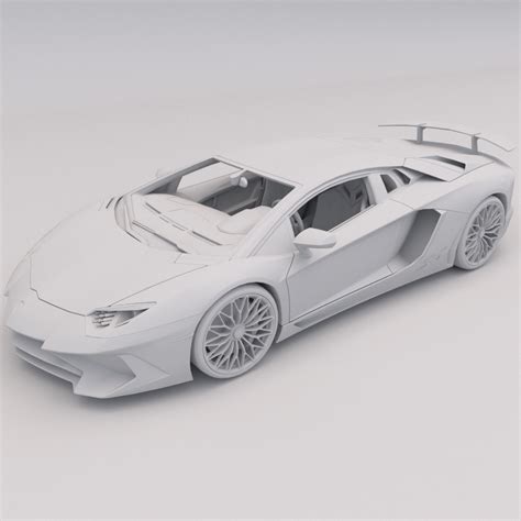 Free 3D file Lamborghini Aventador PRINTABLE Car 3D Digital STL File 🚗 ...