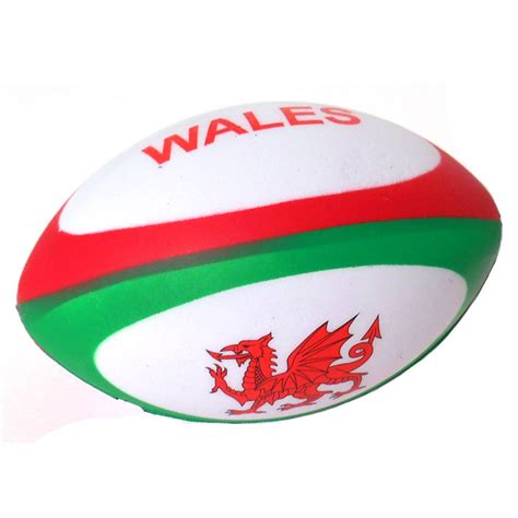 Wales Squeezy Rugby Ball | Sporting-Gifts