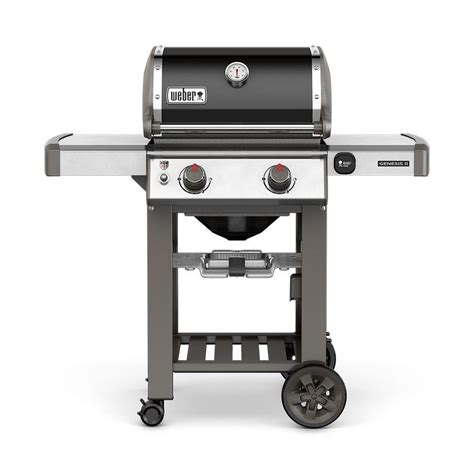 Weber Genesis II E-210 Black 2-Burner Natural Gas Grill at Lowes.com