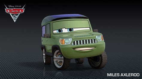 Pixar Corner: Cars 2 Character Profiles: Miles Axlerod