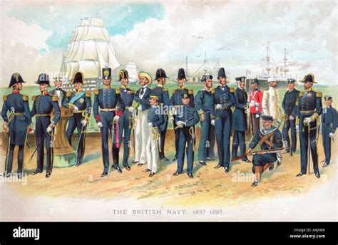 Royal navy uniform victorian hi-res stock photography and images - Alamy