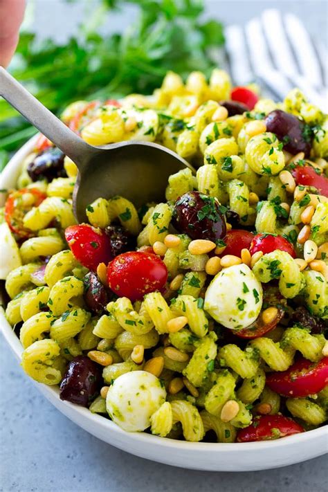 Pesto Pasta Salad - Dinner at the Zoo