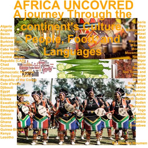 Africa Uncovered: A Journey Through the Continent's Culture People Food and Languages [Paperback ...