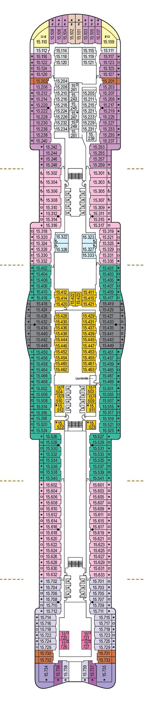 Deck Plan for Arvia | Iglu Cruise