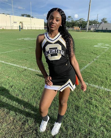 @GangShit9090 🔥 Follow me for more ! | Black cheerleaders, Cheer outfits, Cheerleading outfits