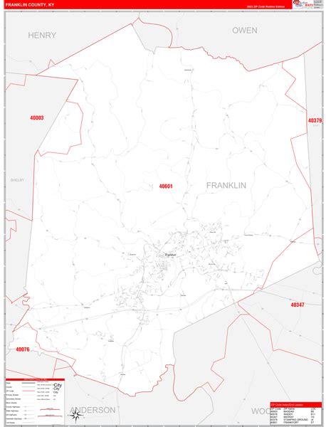 Maps of Franklin County Kentucky - marketmaps.com