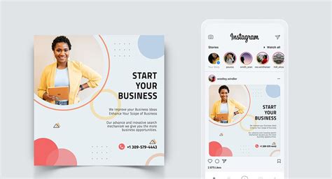 Business Service Promotion Social Media Post Design Template-01