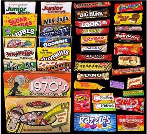 Candies from the 70's 1970s Candy, Retro Candy, Vintage Candy, Vintage ...